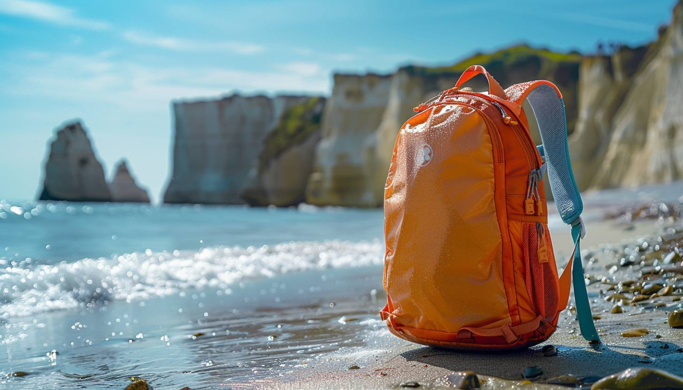 Sac De Rangement En Maille Pour Piscine – Réglable, Avec Poches Et Crochets, Idéal Plage, Camping, Terrasse